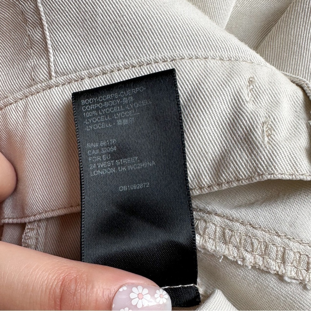 Urban Outfitters Cargo Style Trouser Pants European Summer‎ Size 10 - Picture 3 of 4